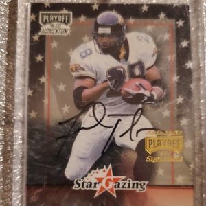 Autographed Fred Taylor 1999 Star Gazing Playoff Momentum #7